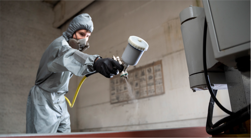 Sand Blasting & Three Coat System